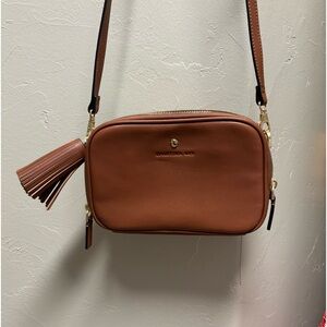 Spartina Leather Camera Bag